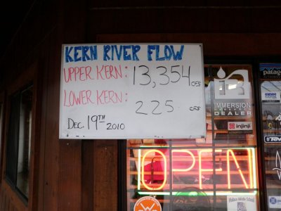 Kern River at 13,354 CFH.