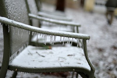 Not a good day to sit outside!