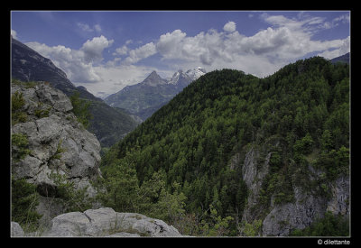 Vallé de l'Ubaye, Alpes de Haute Provence, France