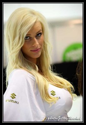The girls of Brussels Motor Show