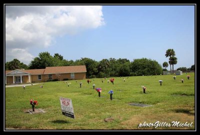 A cemetery in Florida