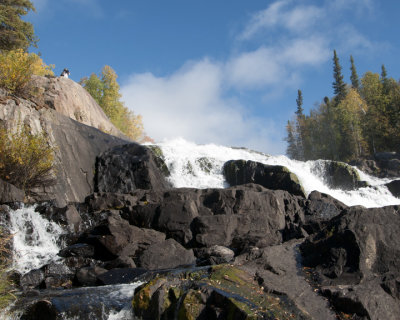 On Top of the Falls