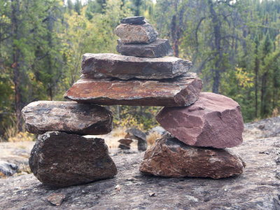 Inukshuk-Rocks on Rock