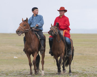 Out Riders at Festival in North Mongolia