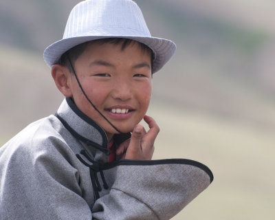 Young Man at Festival, Northern Mongolia