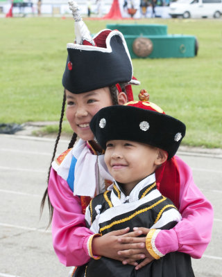 Young folk Dancers-Opening Ceremonies, Naadam Festival
