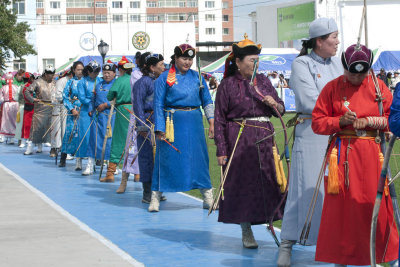 Womens Archery, Naadam Festival