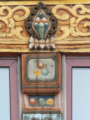 Wall Decorations at Gandan Monastery