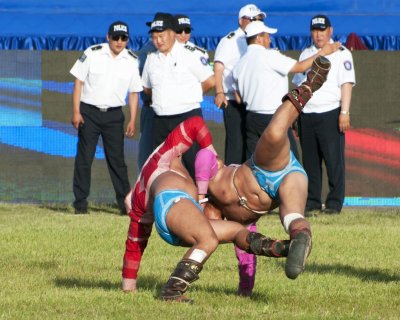 Wrestling Match,Naadam Festival