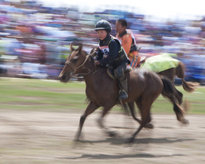 Naadam Horse Race for Three Year Olds