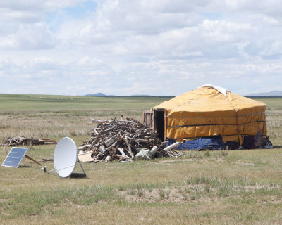 Modern Ger,North Mongolia