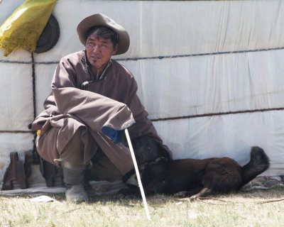 Herdsman and His Dog