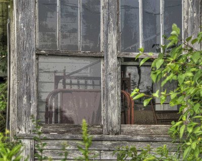 Iron Bed, Veranda, Old White House