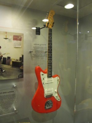 The first custom colored Fender guitar.