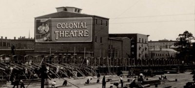 Rear of the Colonial Theatre