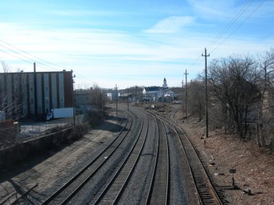 South view now from Salem St. Bridge