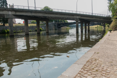 Weser kurz vor ihrer Mündung in Verviers