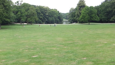 Im Park von Brüssel
