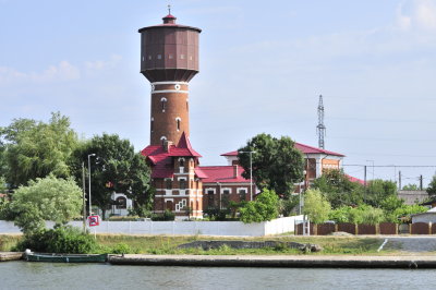 Water tower in the delta - Sulina, Romania, 2015