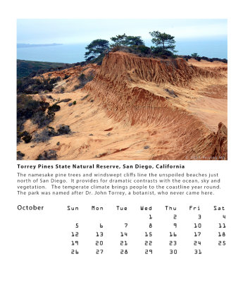 Torrey Pines State Natural Reserve, California, USA