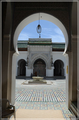 courtyard of the ancient school