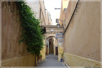 Alley way to our Riad