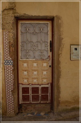 Door in Fez Medina