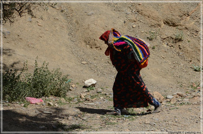Berber villager