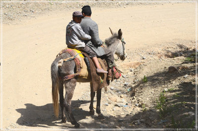 Berber villagers