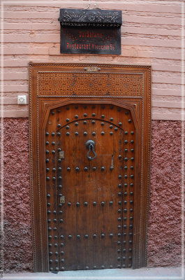 Entrance to the riad