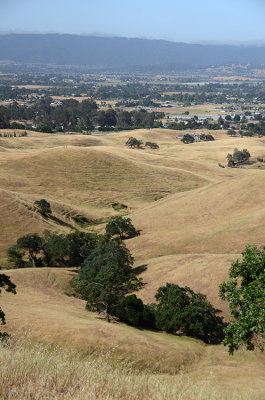 View of Morgan Hill in the distance