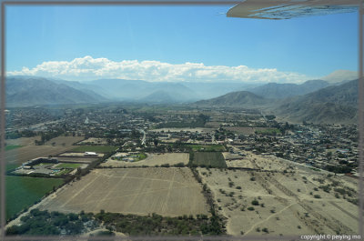 View of the town and village