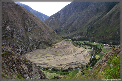 Llactapata - an ancient Inca agricultural center