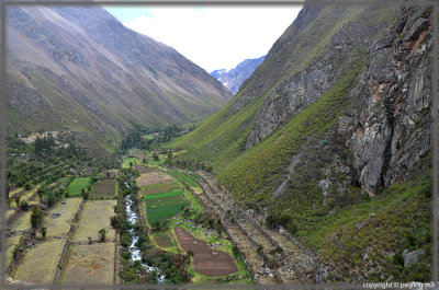 View of the villages along the river