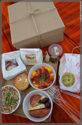 Luxury boxed lunch - nutritious, delicious - enough for the whole day