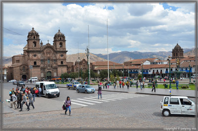 Plazza de Armas and Iglesia de la Compaa