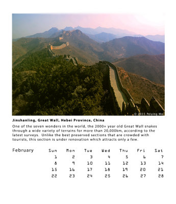 Jinshanling, Great Wall, China