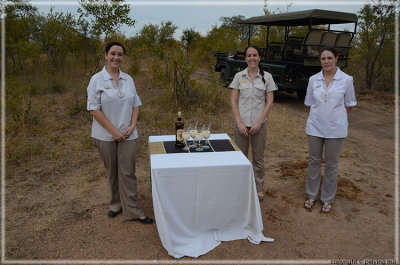 Oh, how about some local refreshment served by local staff 