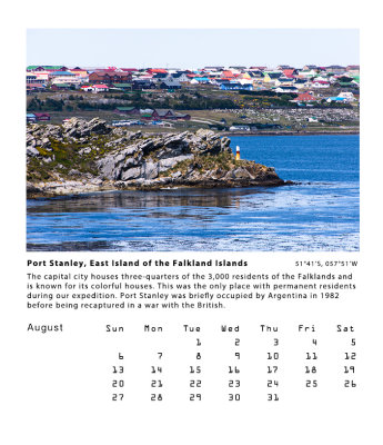 Port Stanley, East Island of the Falkland Islands