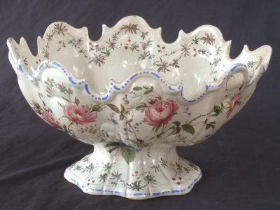 Antique Hand Made Ceramic Bowl