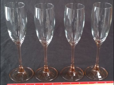 Set of 4 Champagne Flutes
