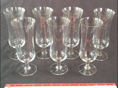 Lead Crystal Parfait / Dessert Glasses - 7