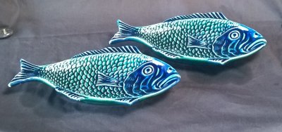 Portuguese Ceramic Fish Platters