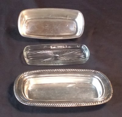 Silver Butter Dish