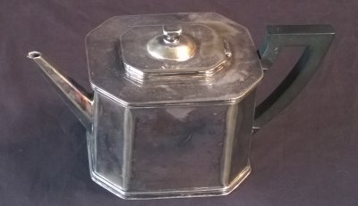 Sterling Silver Antique Tea Pot