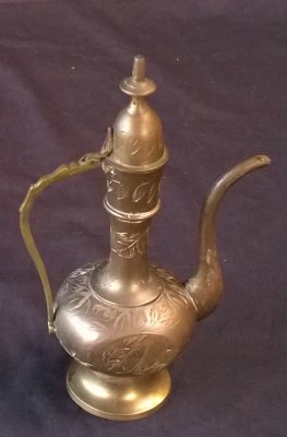 Miniature Brass Urn / Vessel
