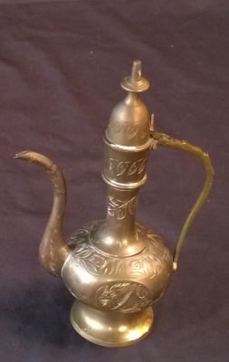Miniature Brass Urn / Vessel