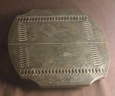 Sterling Expandable Hot Plate / Trivet - Hand Hammered