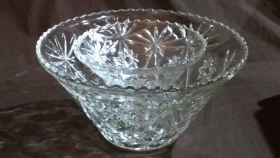 Heavy Vintage Punch Bowl