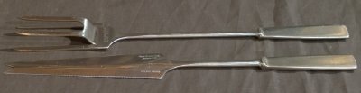 Vintage USA Sterling Carving Set